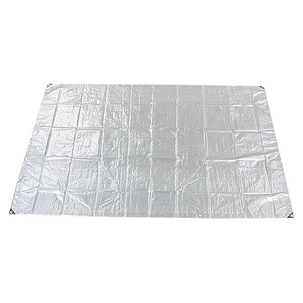 ◆OPEN記念 3月20日限定 P最大25倍◆CAPTAIN STAG キャプテンスタッグアウトドアUVカットシルバーレジャーシート〈3畳用〉ピン6本付 【M−3203】M3203