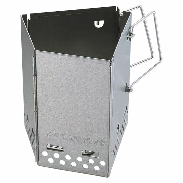 【3日20時からMAX3,000円OFFクーポン&P15倍】 キャプテンスタッグ CAPTAIN STAG アウトドア 炭焼き名人 FD火起し器【M-6638】 M6638