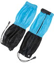 【15日はポイント10倍】 キャプテンスタッグ CAPTAIN STAG アウトドア FEEL BOSCO スパッツ ロング ブルー&ブラック M-9835 M9835