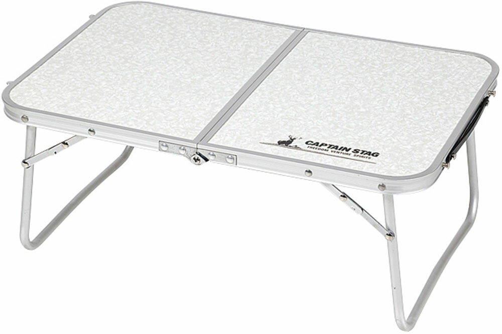 【20日はポイント15倍】 キャプテンスタッグ CAPTAIN STAG アウトドア ラフォーレ アルミ薄型FDテーブル 60×40cm UC-514 UC0514