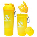 【18日はポイント10倍】 SMARTSHAKE スマートシェイク スマートシェイク シェイカーボトル スリム ネオンイエロー KSS0102(4)
