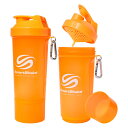 【18日はポイント10倍】 SMARTSHAKE スマートシェイク スマートシェイク シェイカーボトル スリム ネオンオレンジ KSS0104(4)