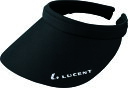 【9日20時からポイント15倍】 ルーセント LUCENT テニス Ladies クリップバイザー ブラック 黒 女性 帽子 日除け 日焼け防止 熱中症対策 ソ...