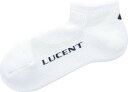 【6日までポイントアップ】 ルーセント LUCENT テニス Ladies ソックス ベリーショート ホワイト 白色 22〜25cm 女性用 くつ下 ウェア 着...