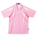 【18日はポイント10倍】 ルーセント LUCENT テニス Uni ゲームシャツ ライトピンク 半袖シャツ Tシャツ UVカット メンズ レディース 男性用 ...