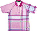 【16日2時までポイント10倍】 ルーセント LUCENT テニス Uni ゲームシャツ ピンク 半袖シャツ Tシャツ UVカット メンズ レディース 男性用 ...