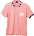 【18日はポイント10倍】 ルーセント LUCENT テニス Uni ゲームシャツ サーモンピンク 桃色 半袖シャツ Tシャツ メンズ レディース 男性用 女性...