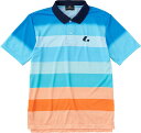 【11日2時までポイントアップ】 ルーセント LUCENT テニス Uni ゲームシャツ ブルー 青色 半袖シャツ Tシャツ メンズ レディース 男性用 女性用...