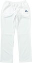 【6日までポイントアップ】 ルーセント LUCENT テニス Ladies ウォームアップパンツ ホワイト 白色 ウインドブレーカーパンツ 女性用 長ズボン ロ...
