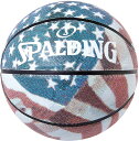【4日20時からポイント15倍】 スポルディング SPALDING バスケット スターズアンドストライプスラバー 7号球 メンズ レディース 中学 高校 大学 ...