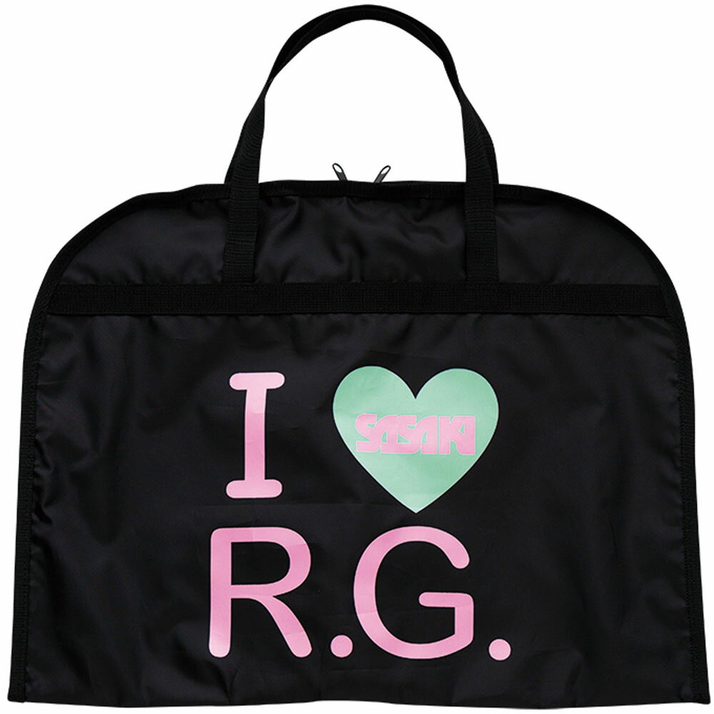 【4日20時から全品3%OFFクーポン&ポイントアップ】 ササキ SASAKI 新体操 I LOVE R.G. レオタードケース 衣装ケース 衣装保管 持ち運び キャリーバッグ 収納 通気性 グレード感 傷防止 汚防 部活 練習 大会 試合 新入生 AC58 BLIP