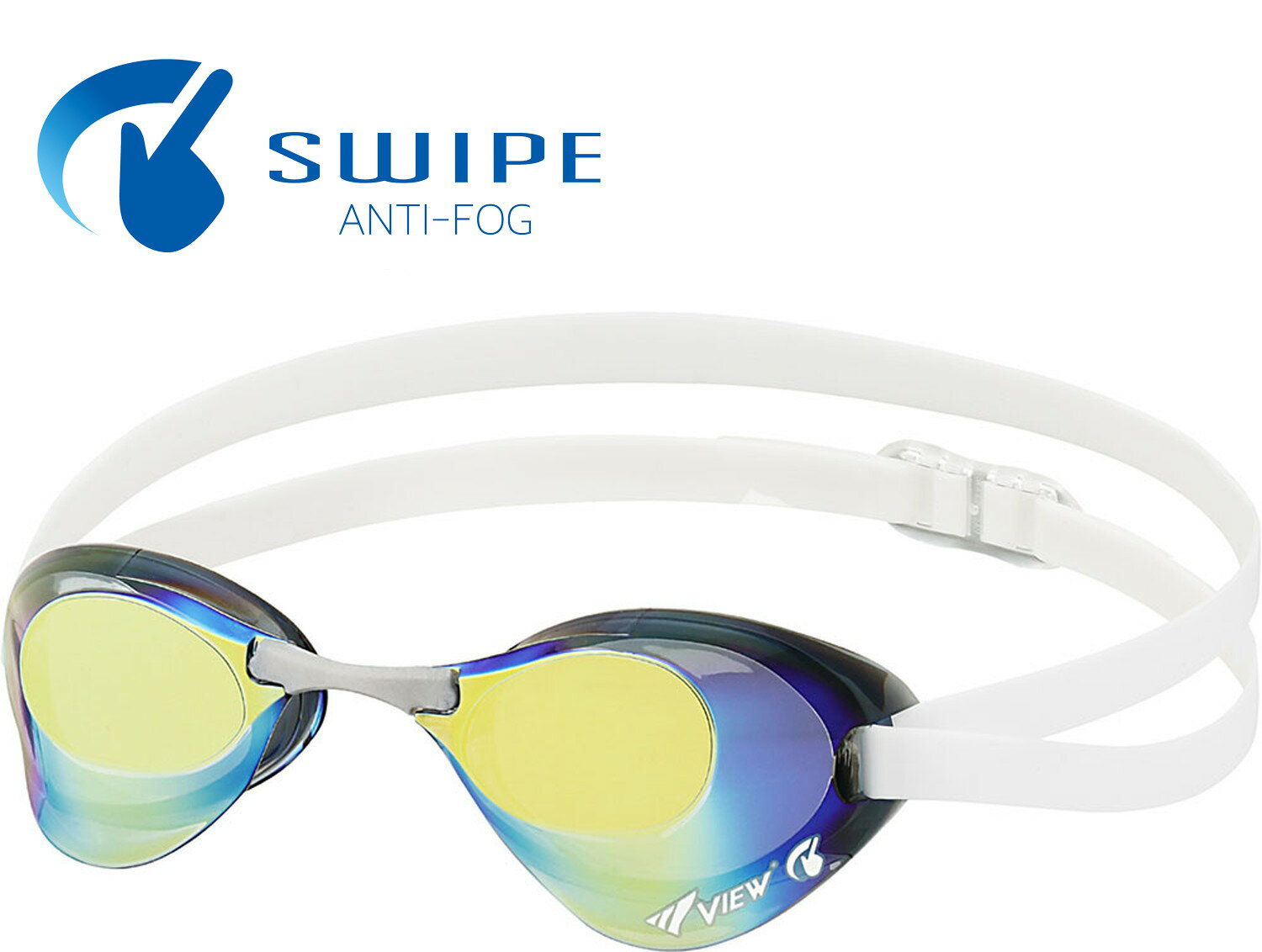 【14日10時からポイントアップ】 ビュー VIEW スイミング ブレード スワイプ アンチフォグ Blade SWIPE..