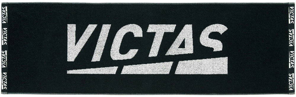 【4日20時から全品3%OFFクーポン&ポイントアップ】 VICTAS ヴィクタス 卓球 プレイ ロゴ スポーツ タオルPLAY LOGO SPORTS TOWEL ジャガード ロゴ 692101 1000