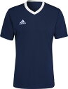 【10日までポイント15倍】 アディダス adidas サッカー Entrada 22 ジャージー 半袖Tシャツ トップス ウェア ロゴTシャツ 吸湿性 トレー...