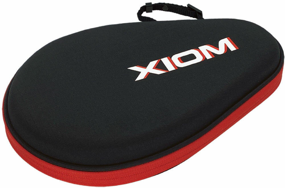 【20日はポイント15倍】 エクシオン XIOM 卓球 オブレ ハードフルケース ブラック×レッド OBRE HARD FULL CASE ラケット2本収納 ラケットバッグ キャリー スポーツ 部活 体育 試合 合宿 91018