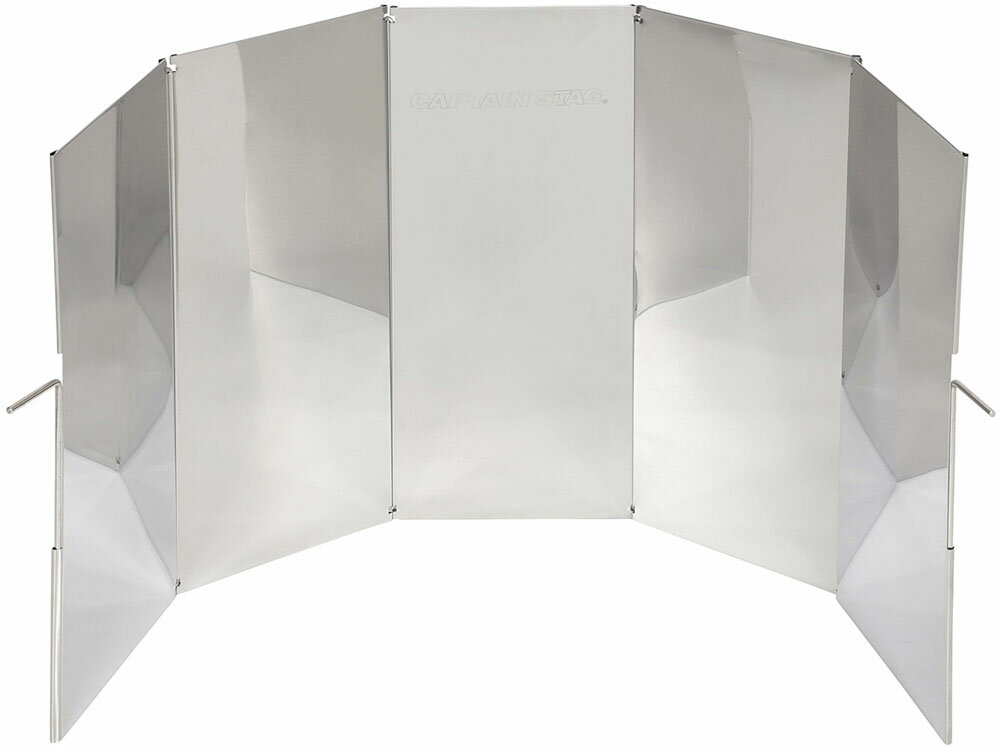 【3日20時からMAX3,000円OFFクーポン&P15倍】 キャプテンスタッグ CAPTAIN STAG アウトドア 2way ウィンド スクリーン L キャンプ 風防 灰受け 焚き火 調理 火起こし UG3277