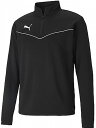 【10日までポイント15倍】 プーマ PUMA サッカー TEAMRISE 1/4 ジップトップ メンズ 男性 トレーニング シャツ ウェア ジャージ プラクテ...