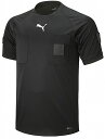 【6日までポイントアップ】 プーマ PUMA サッカー SS レフリーシャツ メンズ レフェリー 審判 ウェア トップス 半袖 クルーネック ワッペン 練習 試...