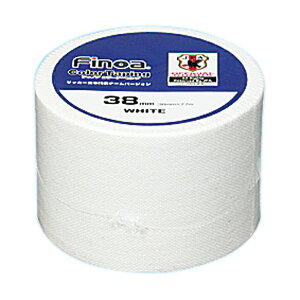 【ブラックフライデー限定 P最大44倍&最大10%OFFクーポン配布中】 Finoa フィノアS.P F カラーテープ 3.8cm ホワイト テーピング サッカー 日本代表 固定 非伸縮 カラーテーピング1650通販 サッカー 用品 セール