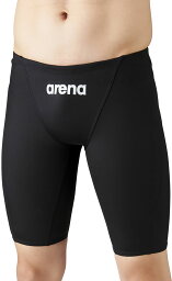 【4/28から8000円以上で300円OFFクーポン&Pアップ】 ARENA アリーナ スイミング ボーイズ 競泳用水着 ジュニアハーフスパッツ ARN1022MJ BKBK