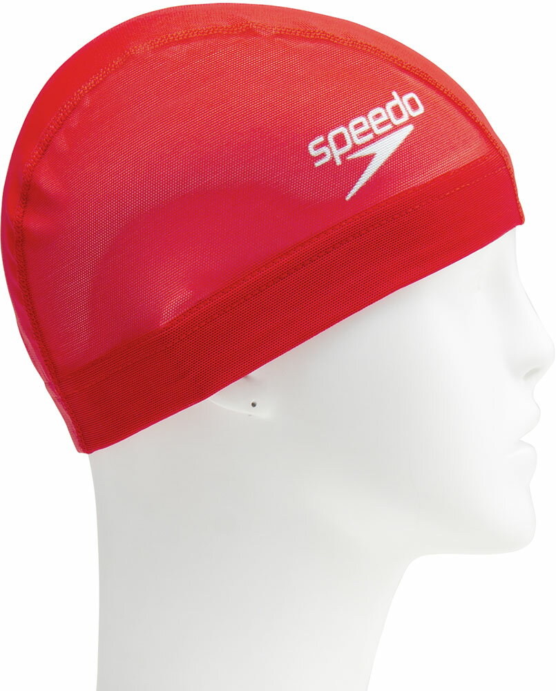 【27日2時までポイントアップ】 スピード Speedo スイミング ロゴメッシュキャップ Logo Mesh Cap メンズ レディース 競泳 水泳 スイムキ...