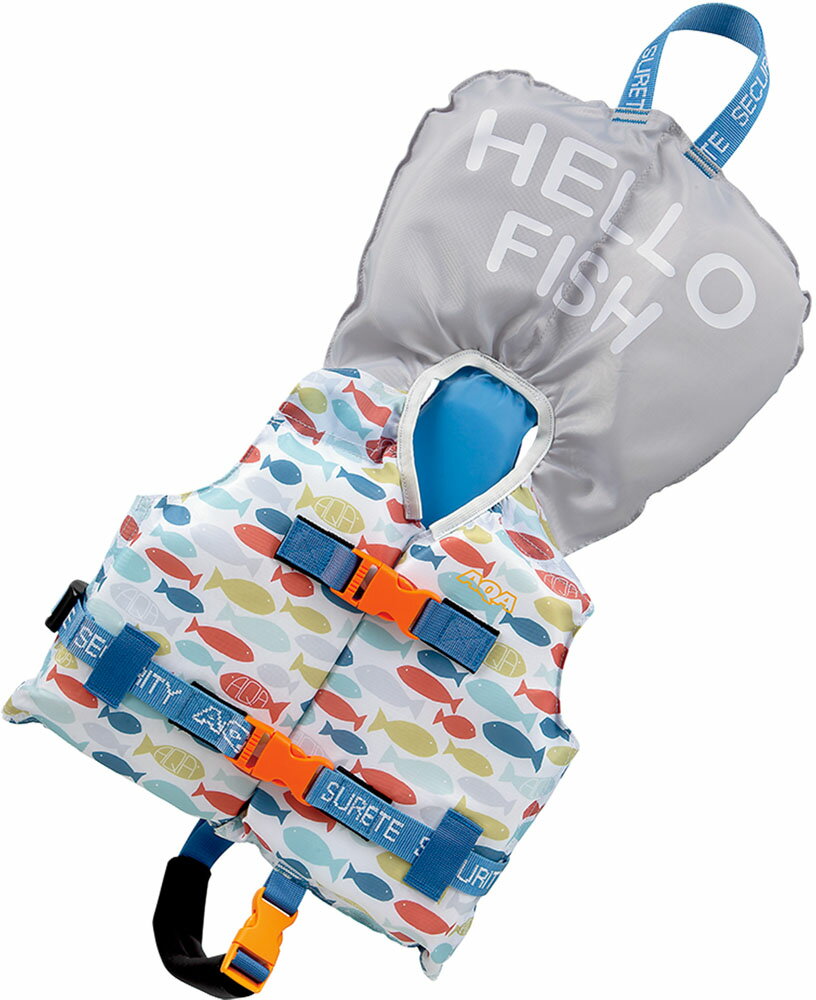 【27日2時までポイントアップ】 エーキューエー AQA マリン マリン用品 ライフジャケット インファント用 ライフジャケットインファントDX2 KA-902...