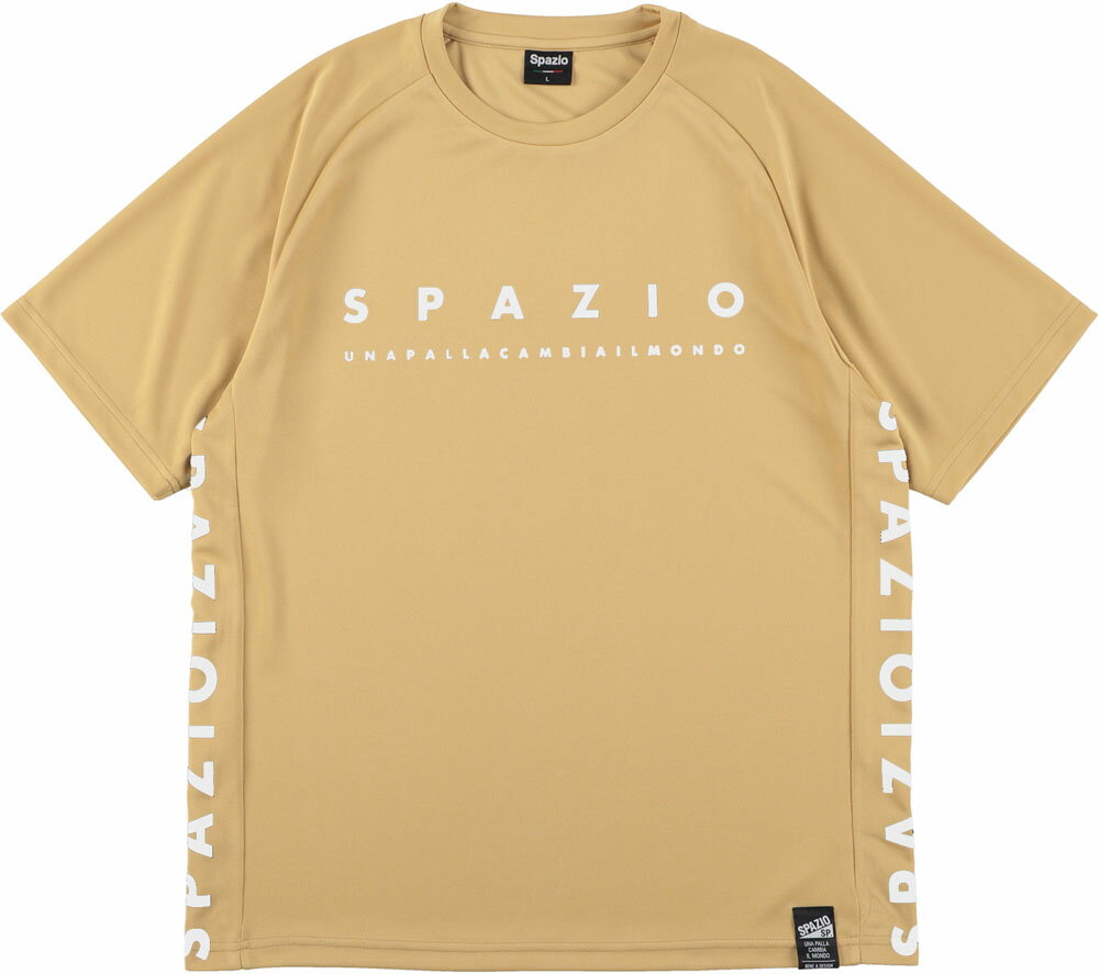 【4日20時から全品3%OFFクーポン&ポイントアップ】 SPAZIO スパッツィオ フットサル ロゴプラシャツ GE..