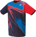 【18日はポイント10倍】 ヨネックス YONEX テニス ユニゲームシャツ 半袖 トップス ベリークール UVカット 吸汗速乾 制電 パワースリーブ 試合 ゲ...