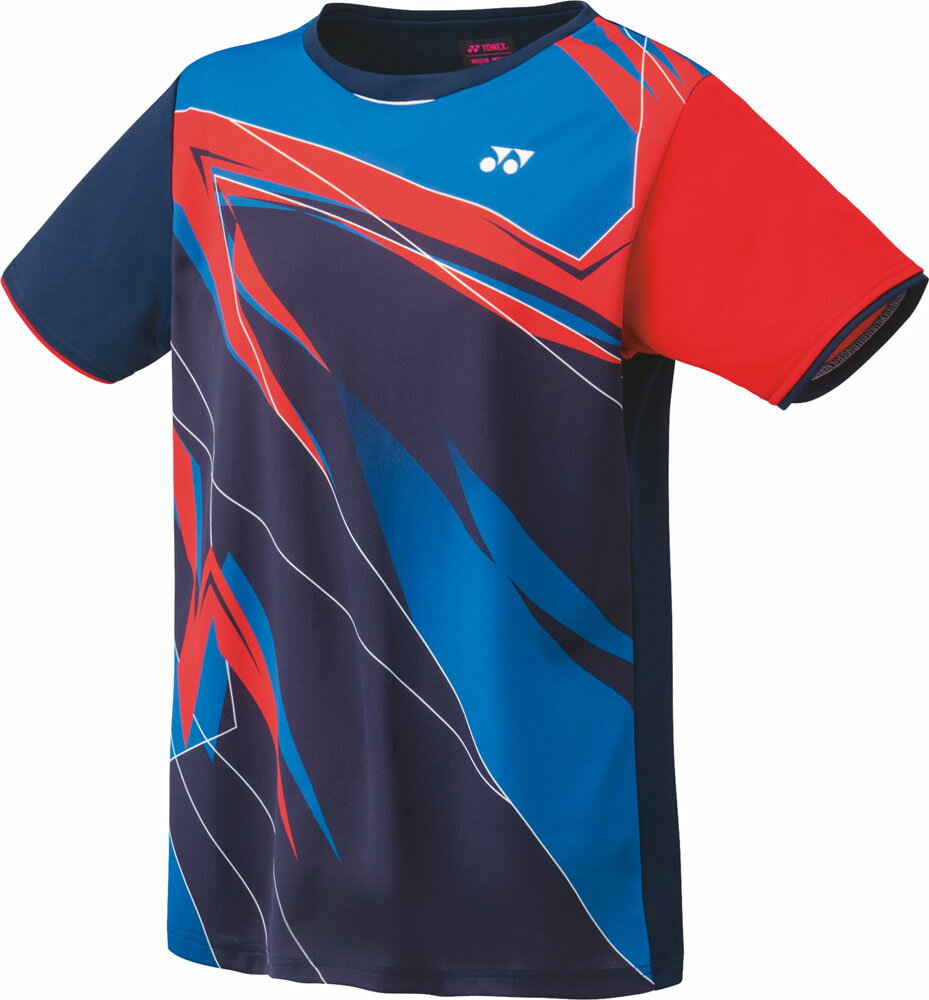 【27日2時までポイントアップ】 ヨネックス YONEX テニス ウィメンズゲームシャツ 半袖 トップス ベリークール UVカット 吸汗速乾 制電 試合 ゲーム 大会 部活 チーム 日本バドミントン協会審査合格品 レディース 20672 019