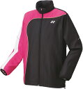 【6日までポイントアップ】 ヨネックス YONEX テニス ユニ裏地付ウィンドウォーマーシャツ アウター ジャケット ウィンドブレーカー 長袖 防寒 保温 制電...