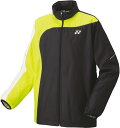 【6日までポイントアップ】 ヨネックス YONEX テニス ユニ裏地付ウィンドウォーマーシャツ アウター ジャケット ウィンドブレーカー 長袖 防寒 保温 制電...