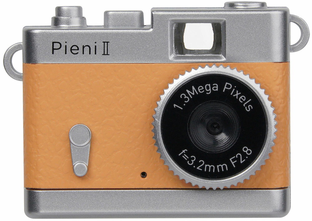 【18日はポイントアップ！】 DSC-PIENI II オレンジ トイカメラ カメラ クラシック風 コンパクト 動画 ギフト プレゼント 子供 キッズ おもちゃカメラ キッズカメラ 144078