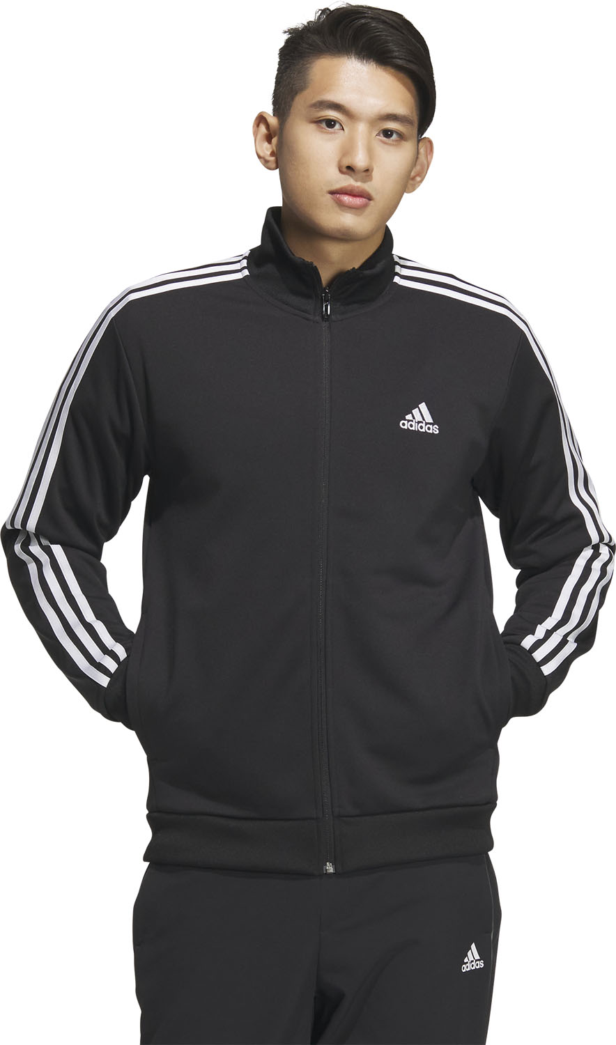 【30日はポイントアップ】 adidas アディダス M MH 3ST トラックトップ メンズ ジャージジャケット フルジップジャケット BXF58 IA9378 2