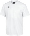 【5/5はMAX1万円OFFクーポン&Pアップ】 UMBRO アンブロ サッカー サッカー ゲームシャツ ワンポイント UAS6307 WHT