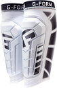 【6日までポイントアップ】 ジーフォーム G−FORM サッカー PRO−S VENTO シンガード White/White M 脛当て すね当て レガース 保...