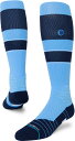 【30日はポイント10倍】 スタンス STANCE ソックス STRIPES OTC 2023 メンズ レディース ストライプ ロング丈 野球 MLB公認 高機能 疲労軽減 練習 試合 部活 速乾 熱中症対策 A759A23STR LBL