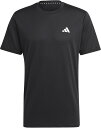 【9日20時からポイント15倍】 アディダス adidas トレイン エッセンシャルズ トレーニング半袖Tシャツ トップス ウェア クルーネック メンズ 男性用...