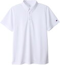 【6日までポイントアップ】 チャンピオン Champion ボタンダウン 半袖ポロシャツ C3-XS397 メンズ ポロシャツ メンズ トップス ポロシャツ 半...