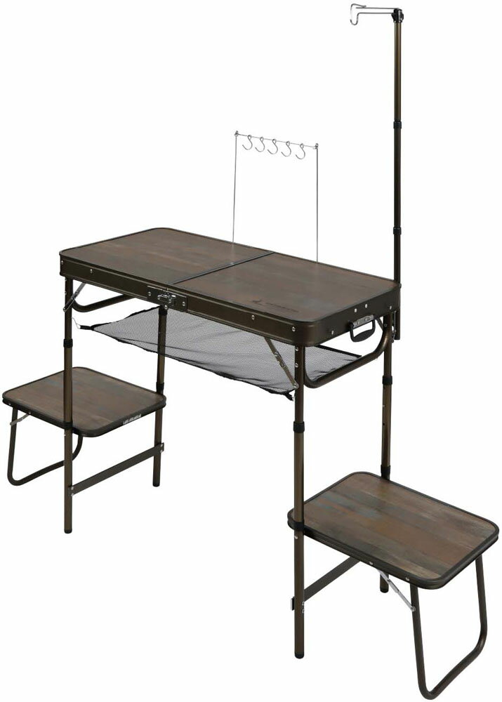 【20日はポイント15倍】 キャプテンスタッグ CAPTAIN STAG アウトドア ビストロ ぴったりキッチンテーブル UC0588