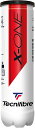 【20日までポイント15倍】 テクニファイバー Tecnifibre テニス X-ONE T4 硬式テニスボール 練習 試合 トレーニング 大会 自主練 自主トレ 公認球 プレッシャーライズドボール 屋外競技 部活動 クラブ サークル 60X1JP4X15