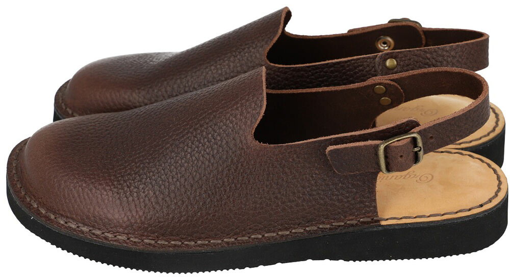 【20日はポイント15倍】 オーガニックハンドルーム Organic Handloom サンダル MEISSEN シュリンクダークブラウン OH007310 4310