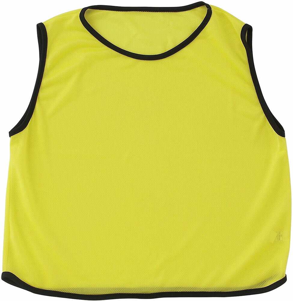 【10日からMAX6万円OFFクーポン&P15倍】 三和体育 メッシュビブス 1枚 少年用 黄 学校 体育 授業 部活動 クラブ活動 チーム 備品 用品 用具 練習 運動会 体育祭 フェスティバル イベント ゼッケン S4103YL