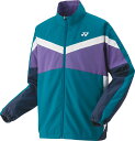 【6日までポイントアップ】 ヨネックス YONEX テニス ユニ裏地付ウォームアップシャツ ジャケット ジャージ アウター 長袖 練習 トレーニング 部活 クラ...