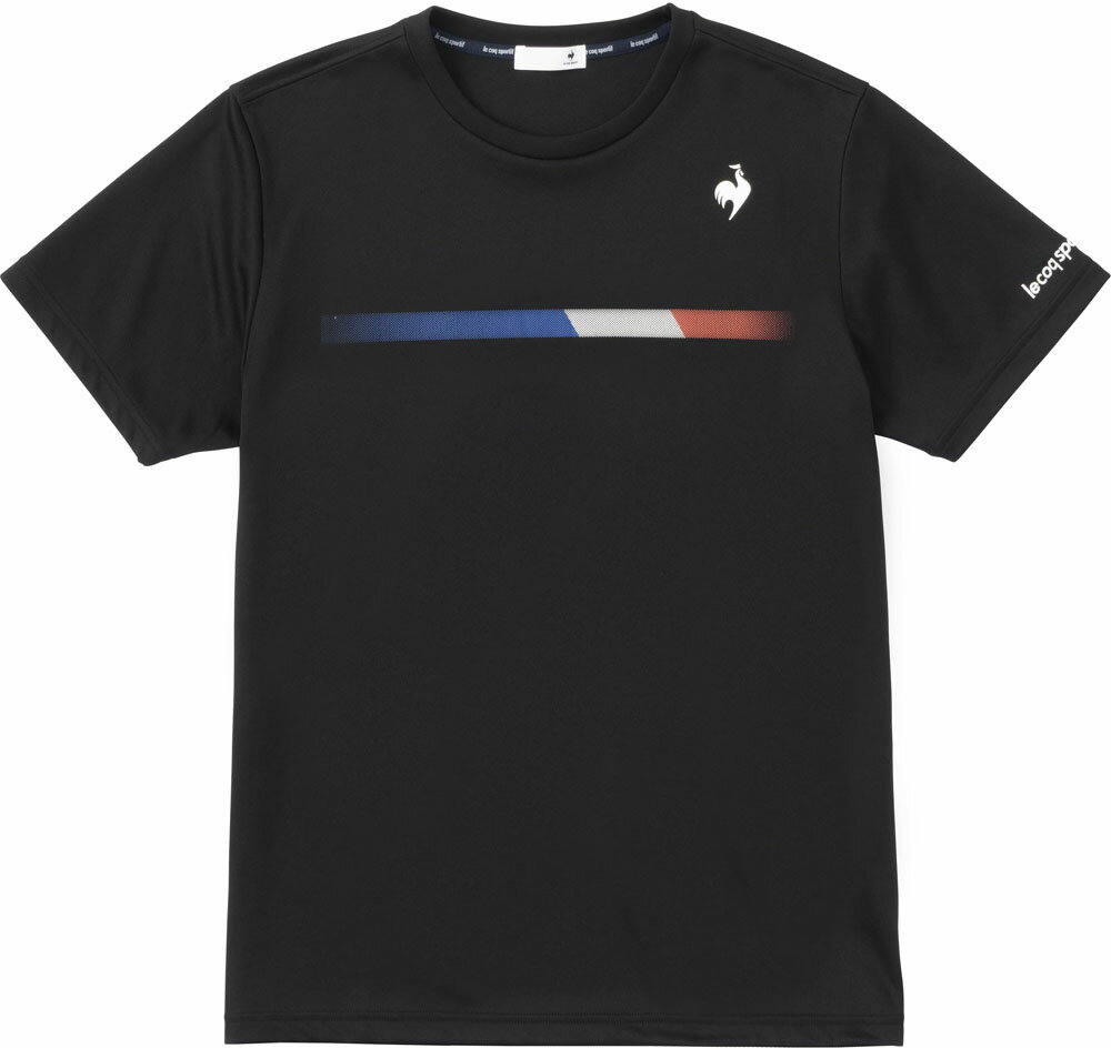 le　coq　sportif ルコック テニス テニス メンズ トリコプリントゲームシャツ QTMVJA91 BK