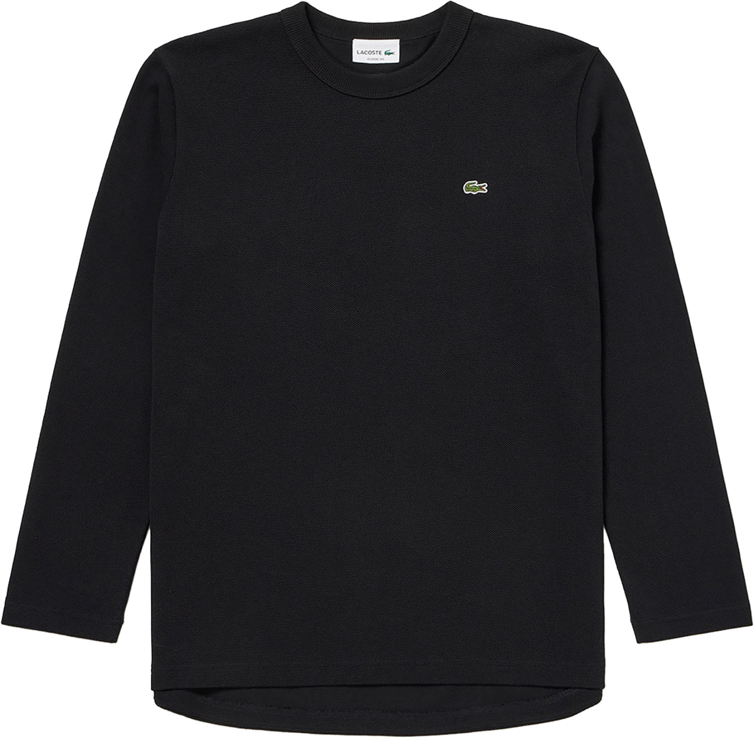 【27日2時までポイントアップ】 ラコステ LACOSTE クラシックフィットロングスリーブTシャツ メンズ トップス ウェア Tシャツ 長袖 ロンT ワンポイント クルーネック カットソー 長袖Tシャツ ロゴT TH701999 031