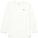 【18日はポイント10倍】 ラコステ LACOSTE クラシックフィットロングスリーブTシャツ メンズ トップス ウェア Tシャツ 長袖 ロンT ワンポイント クルーネック カットソー 長袖Tシャツ ロゴT TH701999 70V