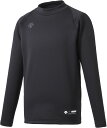 【6日までポイントアップ】 デサント DESCENTE ジュニアハイネック長袖アンダーシャツ JSTD658B BLK