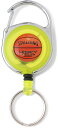 【6日までポイントアップ】 スポルディング SPALDING バスケット カラビナ リール レガシー バスケットボール バスケ グッズ ライムグリーン キーチェ...