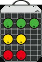 【9日20時からポイント15倍】 Unix ユニックス B.S.Oカウンター 野球用 硬式 軟式 ソフト 部活 練習試合 グランド備品 アンパイア用品 審判 軽...