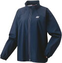 ヨネックス YONEX テニス ウィメンズ裏地付ウィンドウォーマーシャツ ジャケット ジャージ アウター トップス 長袖 練習 トレーニング 部活 クラブ 制電...